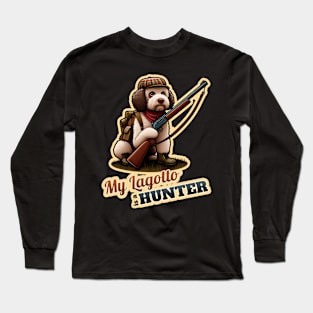 Lagotto Romagnolo Hunter Long Sleeve T-Shirt